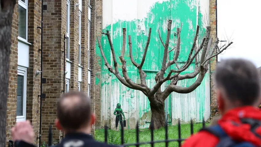 banksy'nin yeni eseri