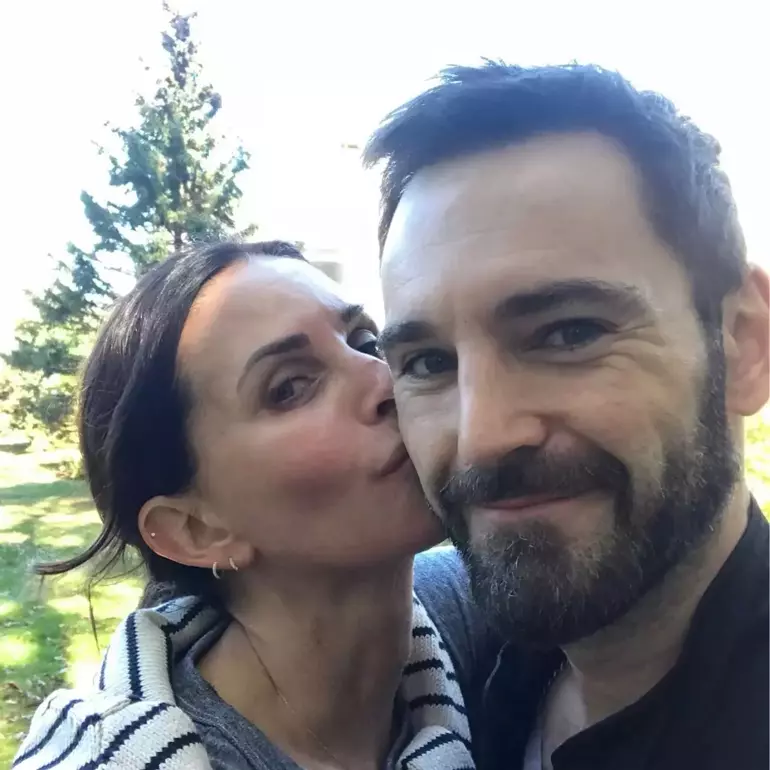 Courteney Cox ve sevgilisi Johnny McDaid 