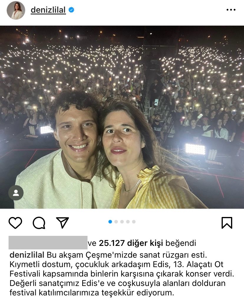 Edis, “13. Alaçatı Ot Festivali”nde Konser Verdi! 20 lal denizli paylasim