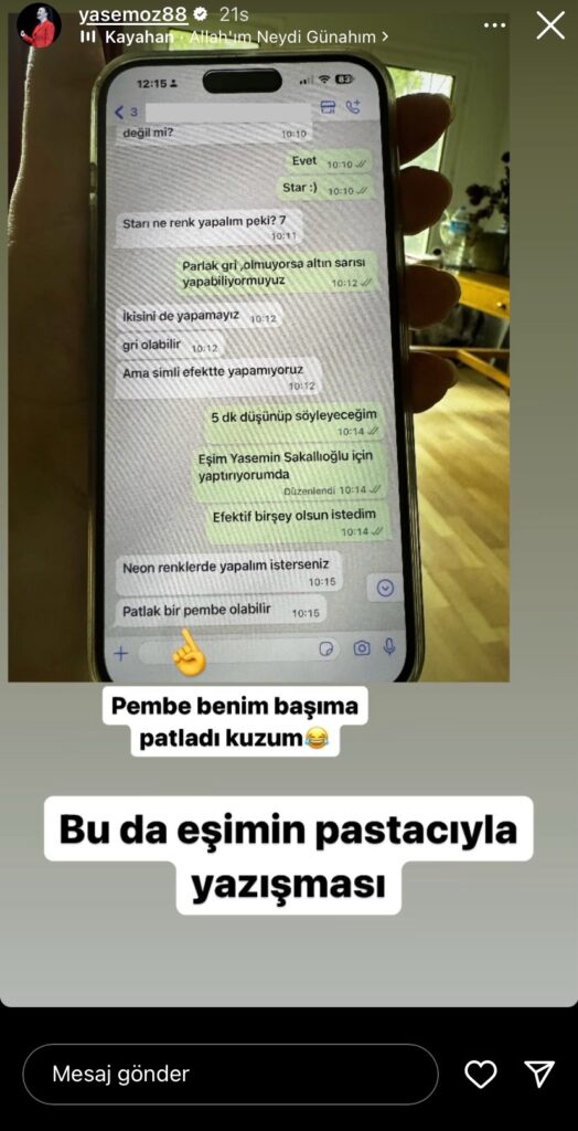 ys story pastaci konusmasi