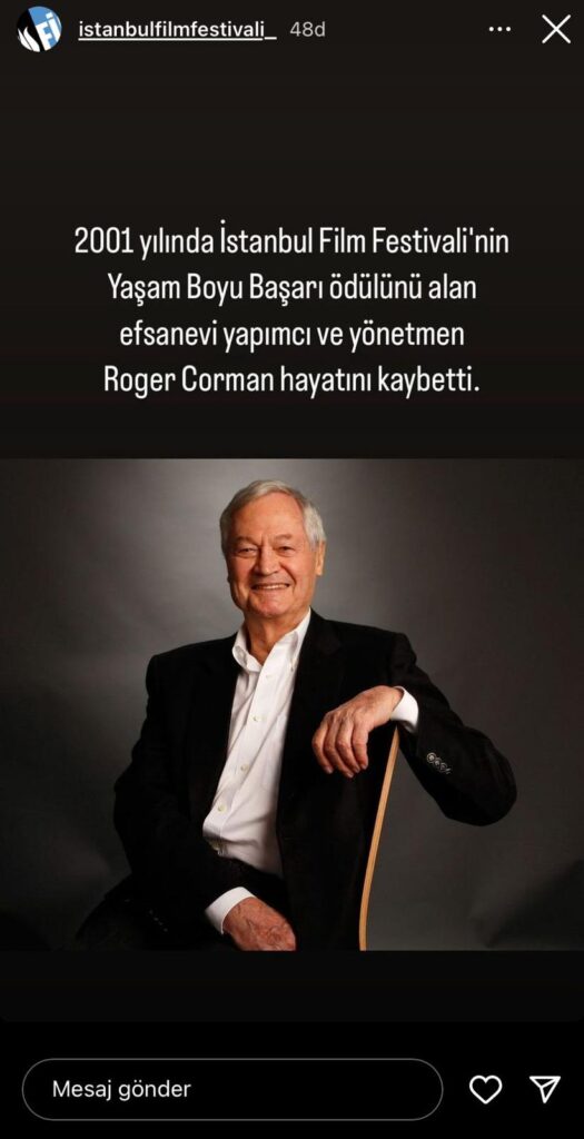 Bağımsız Sinemanın Usta Yönetmeni Roger Corman Hayatını Kaybetti! 20 roger cormen hayatini kaybetti