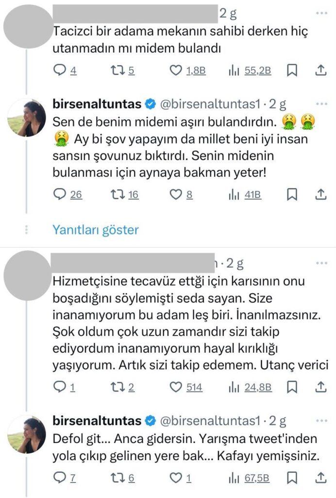 Birsen Altuntaş’a Takipçilerinden Tepki! 20 x diyalog ba 1