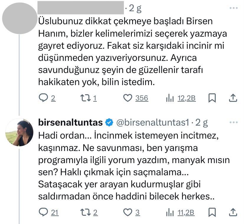 Birsen Altuntaş’a Takipçilerinden Tepki! 24 x diyalog ba 3 1