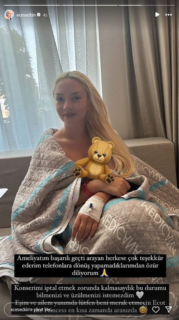 Ece Seçkin, Apar Topar Ameliyata Alındı 20 ece seckin