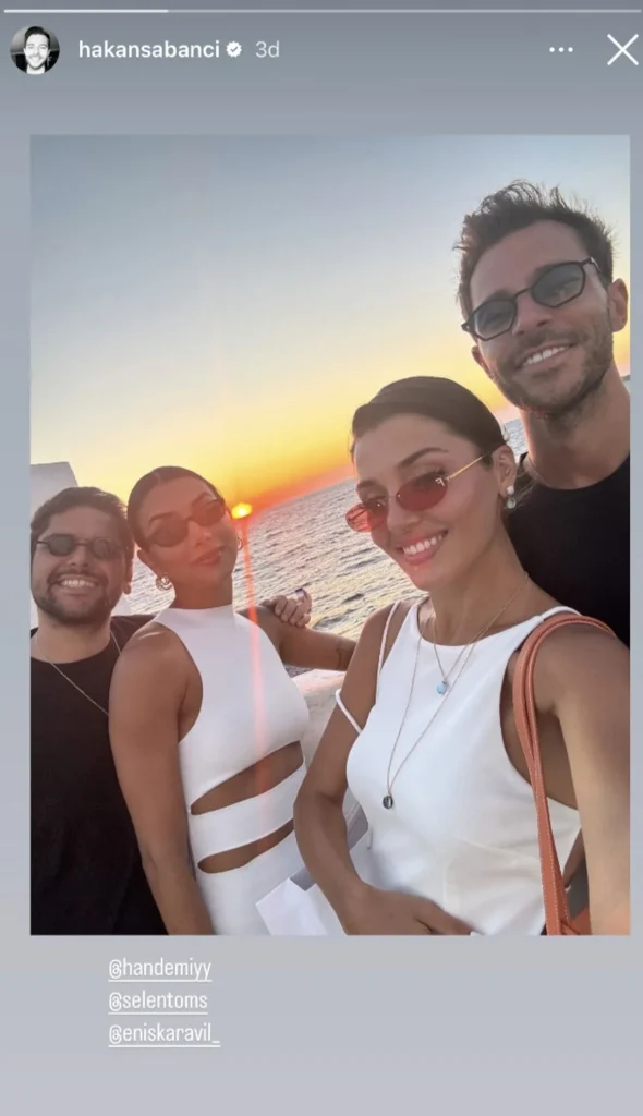 Hande Erçel ve Hakan Sabancı'dan Tatil Pozları 22 hande ve hakan