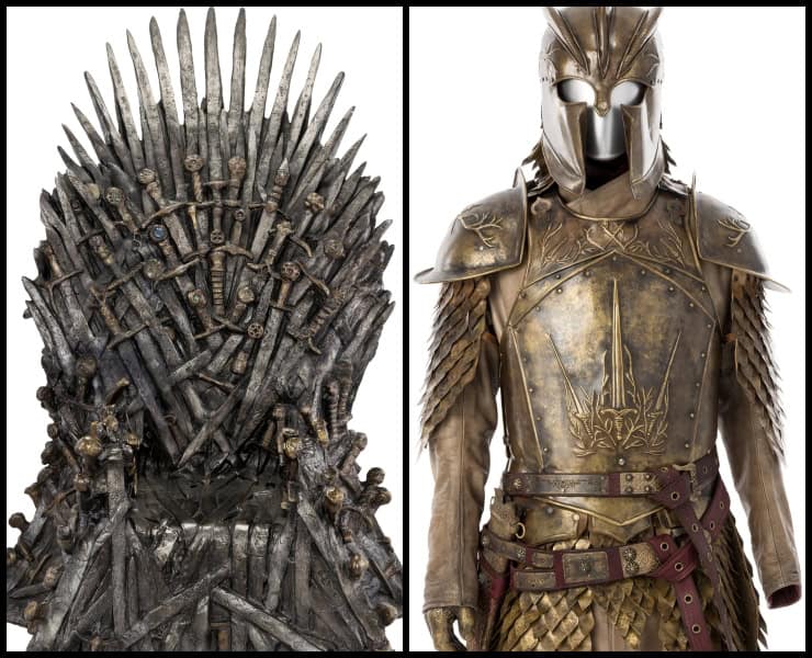 Game of Thrones Eşyaları Açık Artırmada: Demir Taht ve Diğer Parçalar Satışta 20 2024 09 04 demir taht jamie lannister zirh heritage auctions