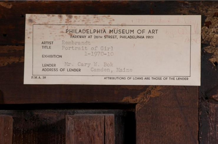 Tavan Arasında Bulunan Rembrandt Tablosu, 1,4 Milyon Dolara Satıldı 20 2024 09 10 rembrandt eser arkasi