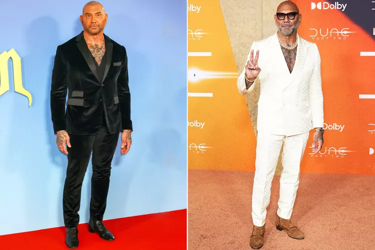 Kaslı Vücudu ile Tanınan Yıldız, Şaşırtan Bir Değişim Geçirdi 20 dave bautista 071624 3 9f5ae2111a4749f0aea88783a731de6f