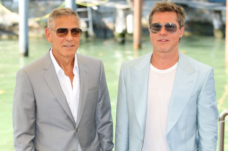 george clooney brad pitt venice film festival tout 090124 1c205f70c3694d95b1e073126df52559