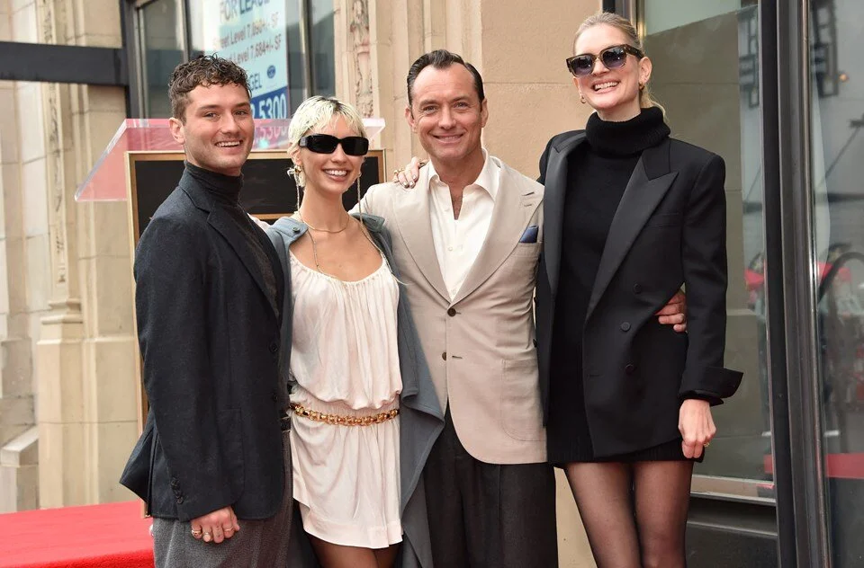 Jude Law, Hollywood Şöhretler Kaldırımı’nda Yıldız Sahibi Oldu 20