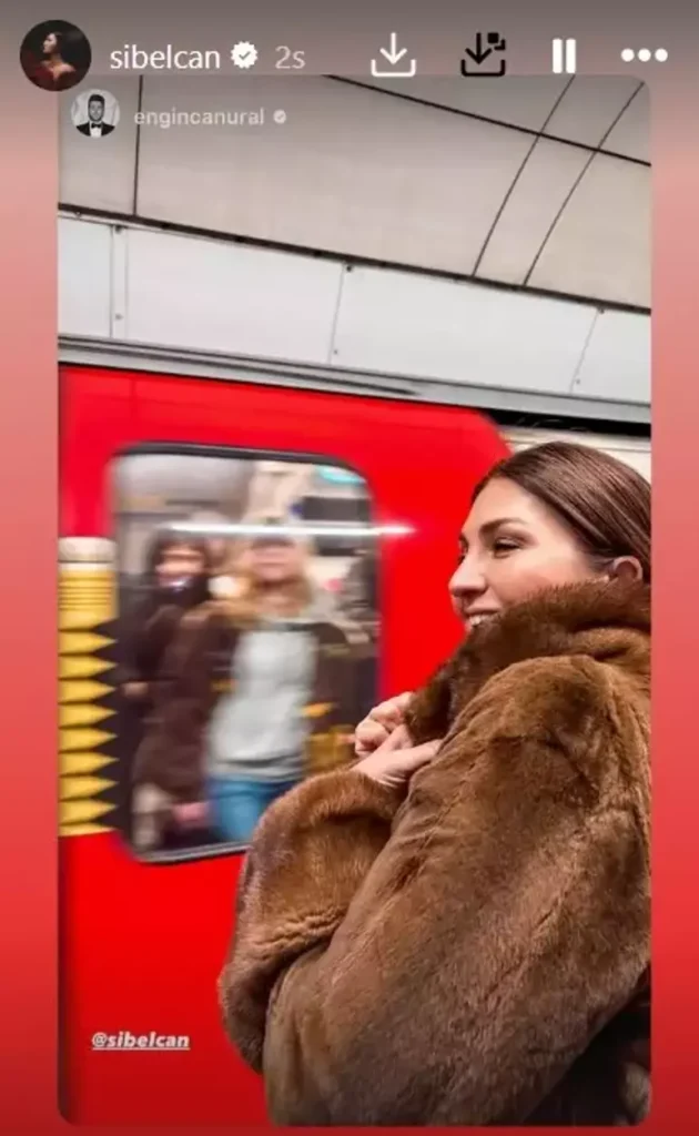Sibel Can, Kürkünü Giyip Londra’da Metroya Bindi! 20 77