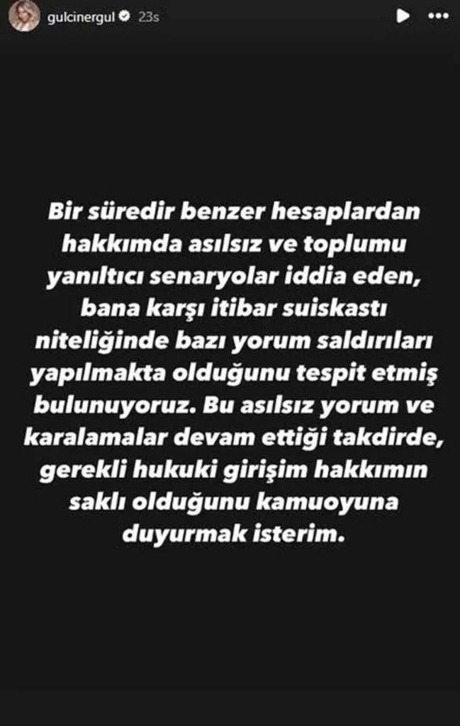 Hepsi Grubunun Eski Üyesi Gülçin Ergül İsyan Etti: "Bana Karşı İtibar Suikastı Yapılıyor" 20 RskKI o8kmr3KwDrPpkAw