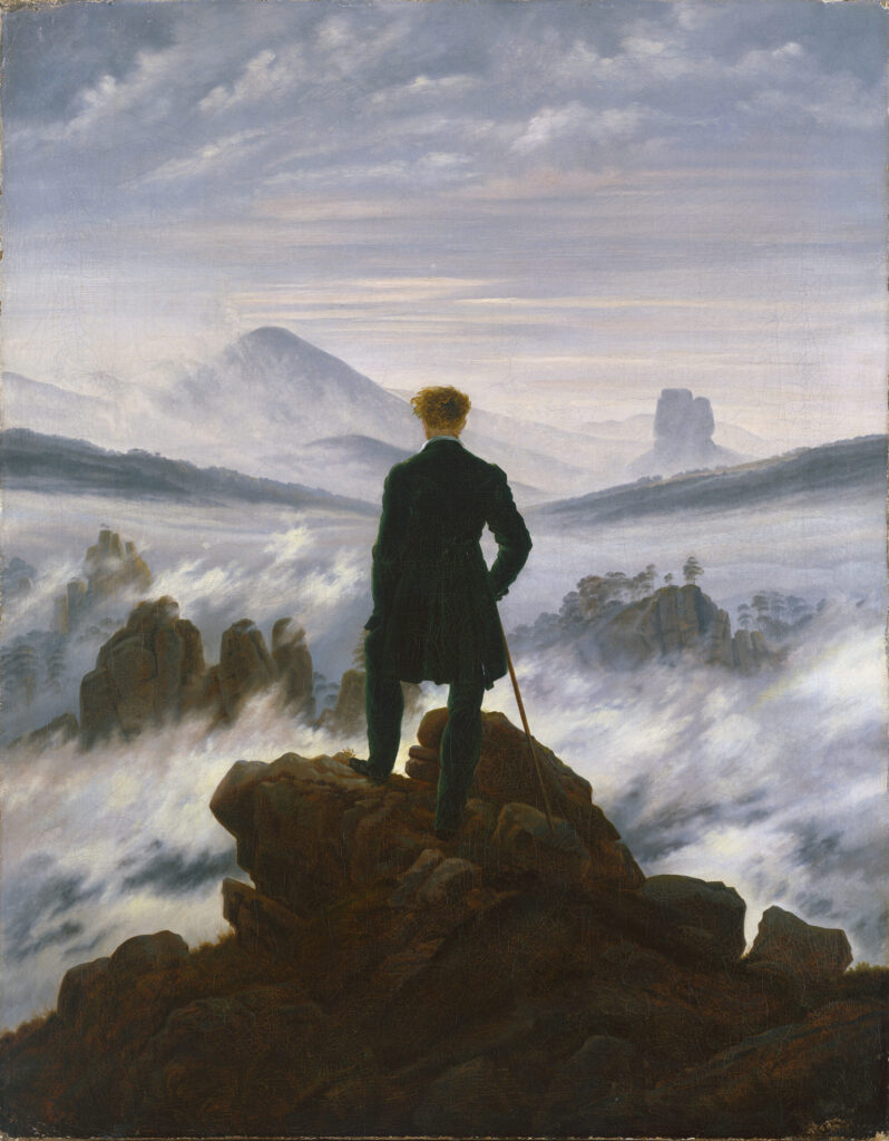 Caspar David Friedrich’in Eserleri MET’te: Doğa ve Ruhun Derin Bağlantısı 20 Wanderer above the Sea of Fog Caspar David Friedrich German 1822
