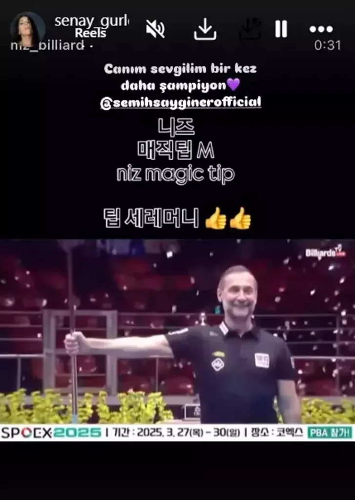 Semih Saygıner Şampiyon Oldu! Şenay Gürler'den Tebrik Paylaşımı 22 2 16