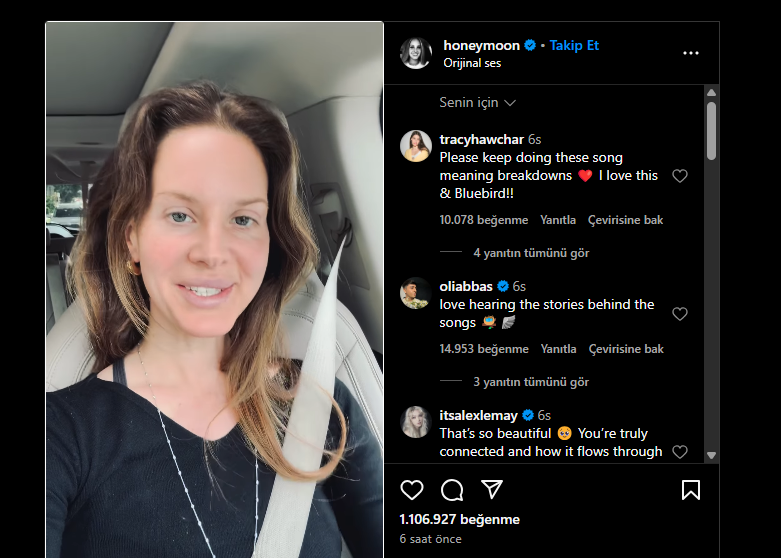 Lana Del Rey "Bluebird" Şarkısının Anlamını Açıkladı: Gerçek Bir Kuş Hikayesi 20 Lana