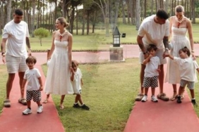 Ido Tatlises ve Yasemin Sefkatliden ikizleriyle yeni poz featured